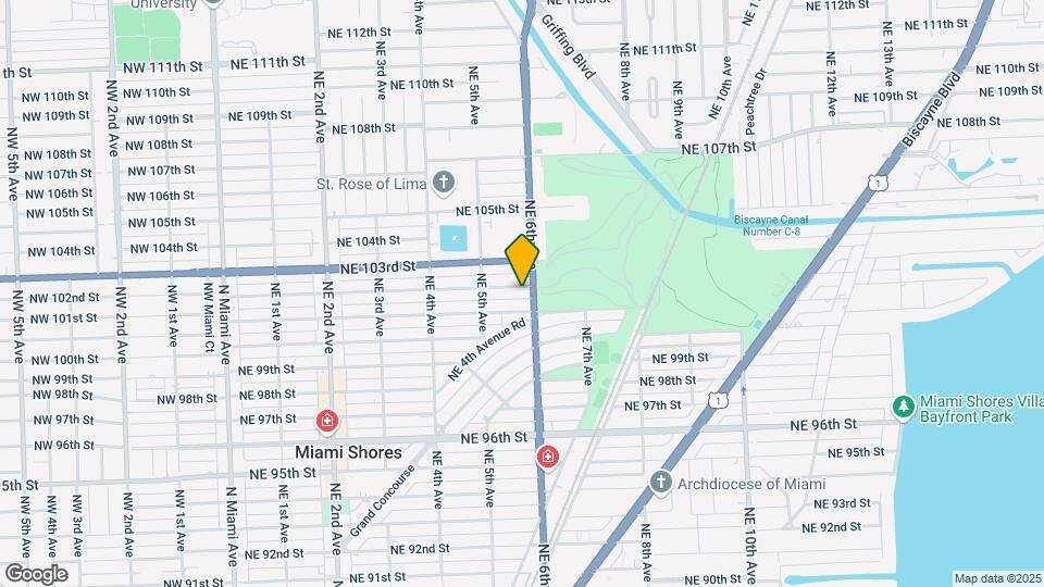 574 NE 102nd St Map and Location Details