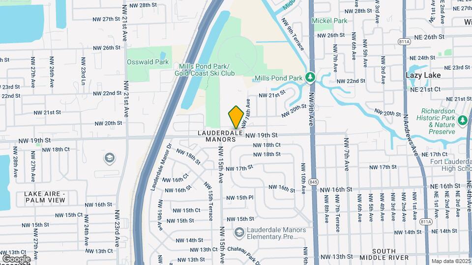 1451 NW 19th St Map and Location Details