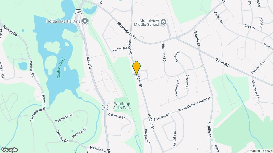 111 Holden St Map and Location Details