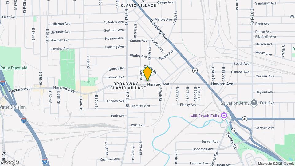 7425 Harvard Ave Map and Location Details