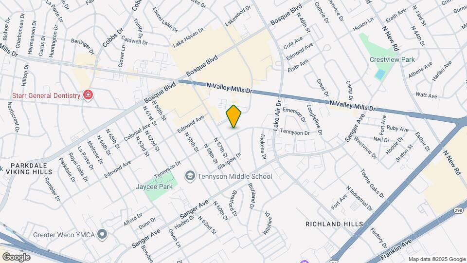 5505-5507 Tennyson Dr Map and Location Details