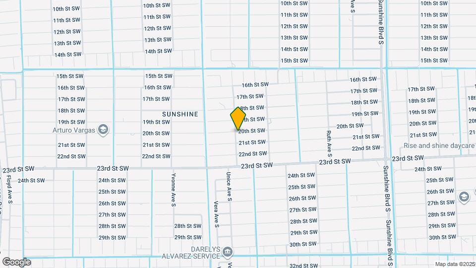 3521 20th St SW Map and Location Details
