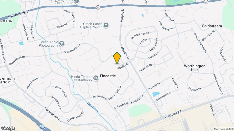 11307 Halifax Dr Map and Location Details