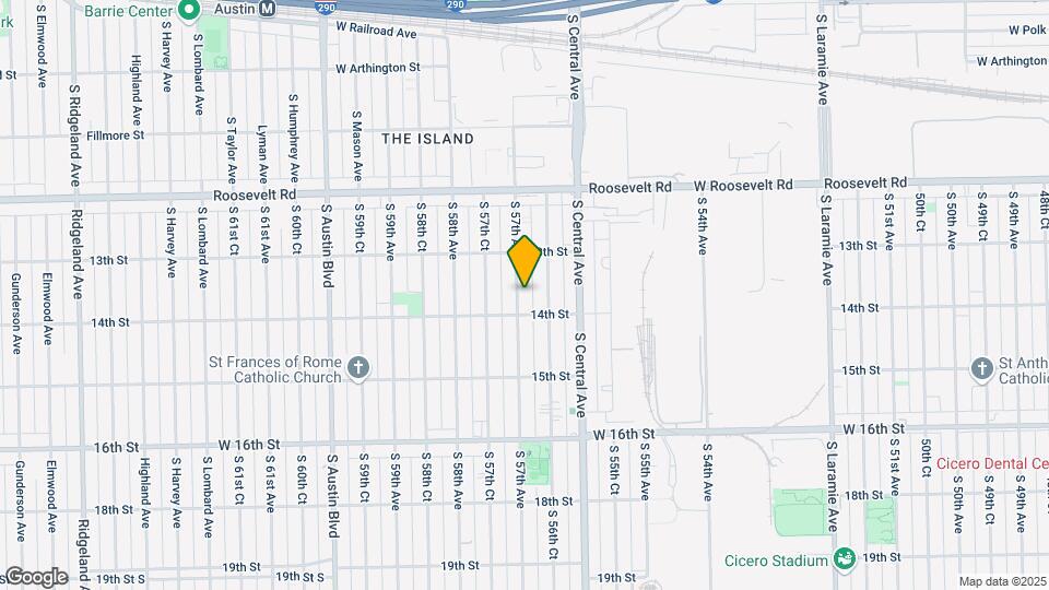 1333 S 57th Ave Mapa y Detalles de la Ubicación