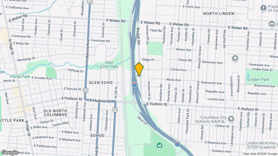 2611 Beulah Rd Map and Location Details