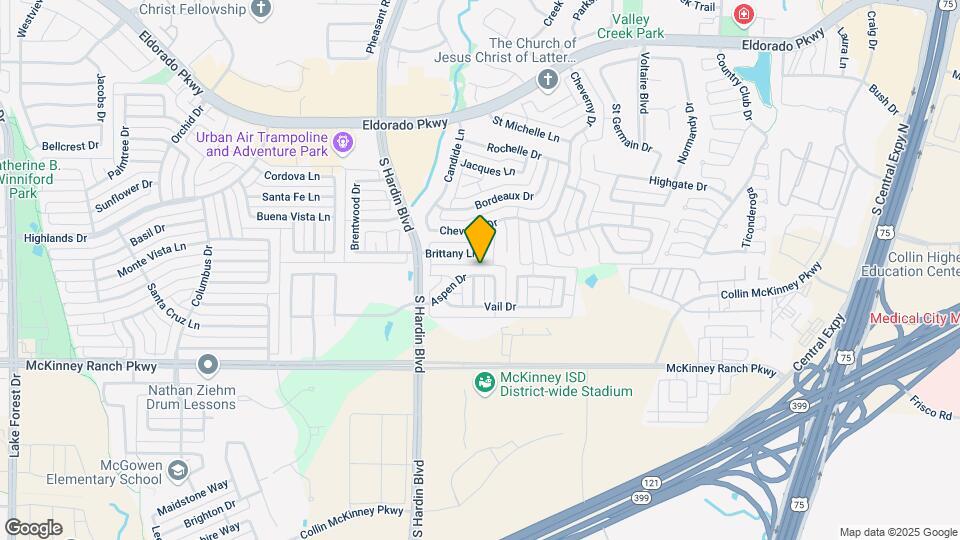 2616 Aspen Dr Map and Location Details