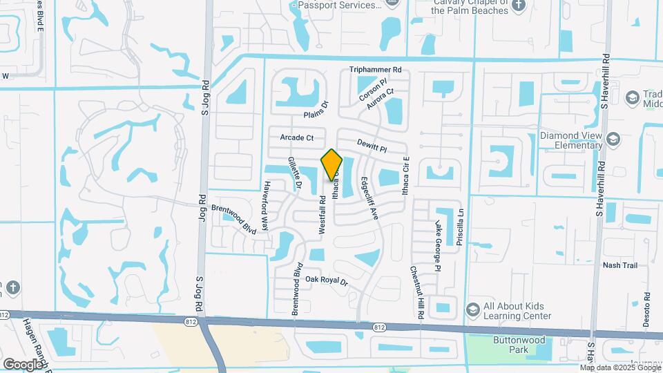 5926 Ithaca Cir W Map and Location Details