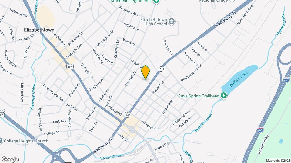 204 W Warfield St Map and Location Details