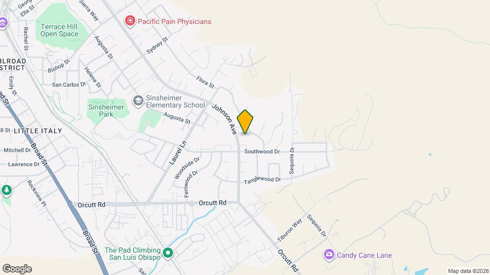 3340 Johnson Ave Map and Location Details