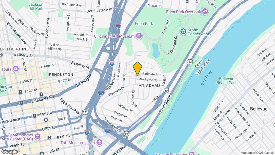 1220 Louden St Map and Location Details