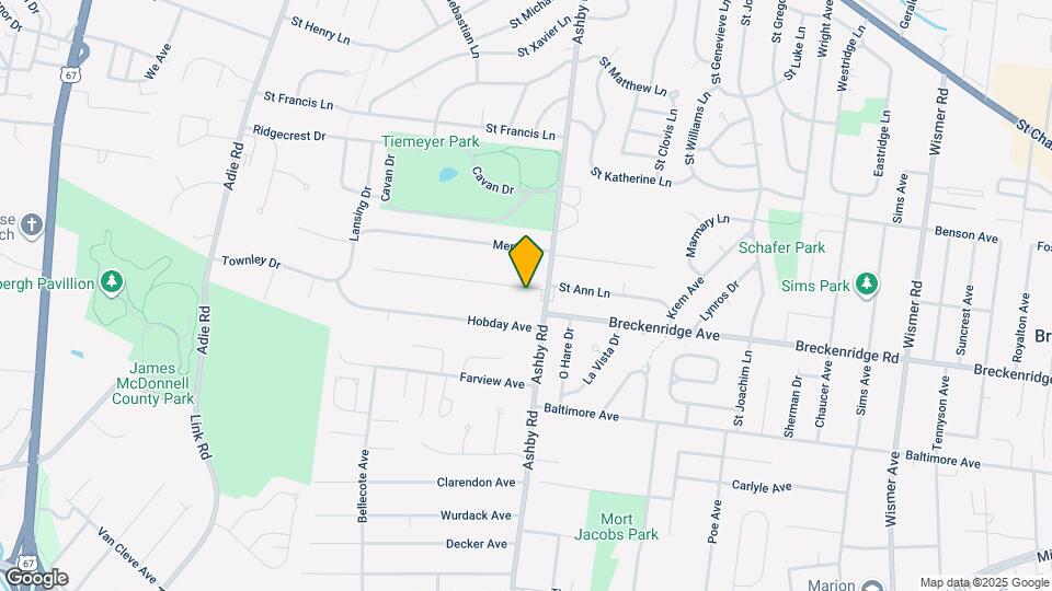 10512 Litz Ave Map and Location Details