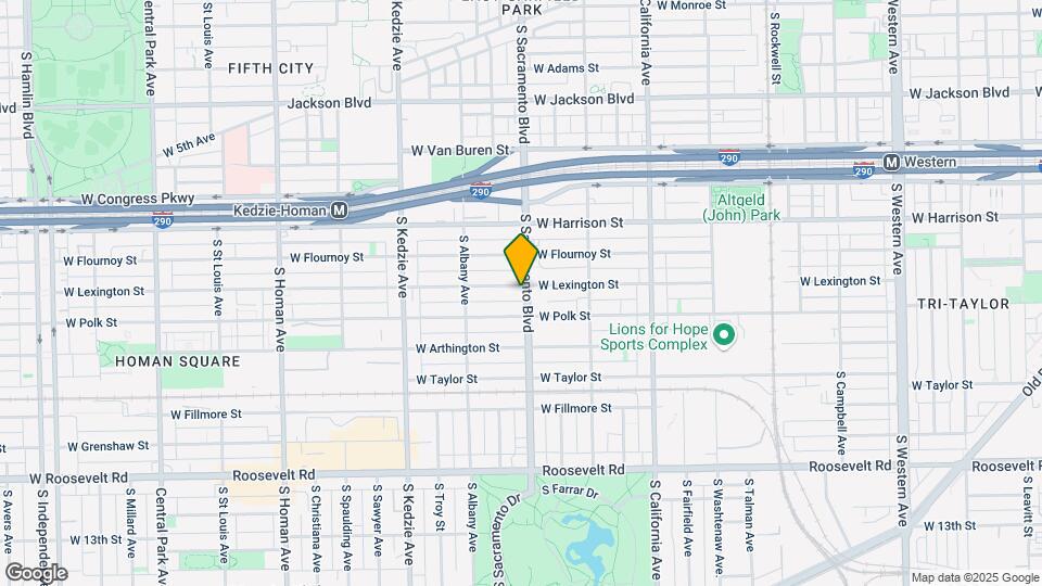 734-736 S Sacramento Blvd Map and Location Details
