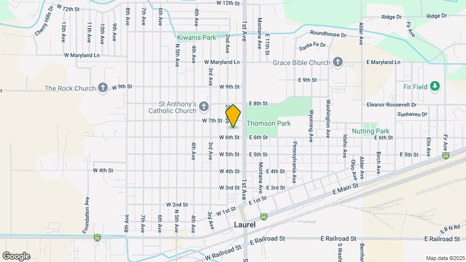 605 2nd Ave Map and Location Details