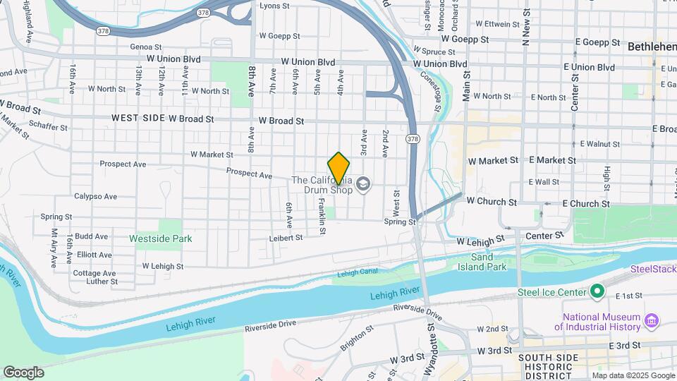 511 Prospect Ave Map and Location Details