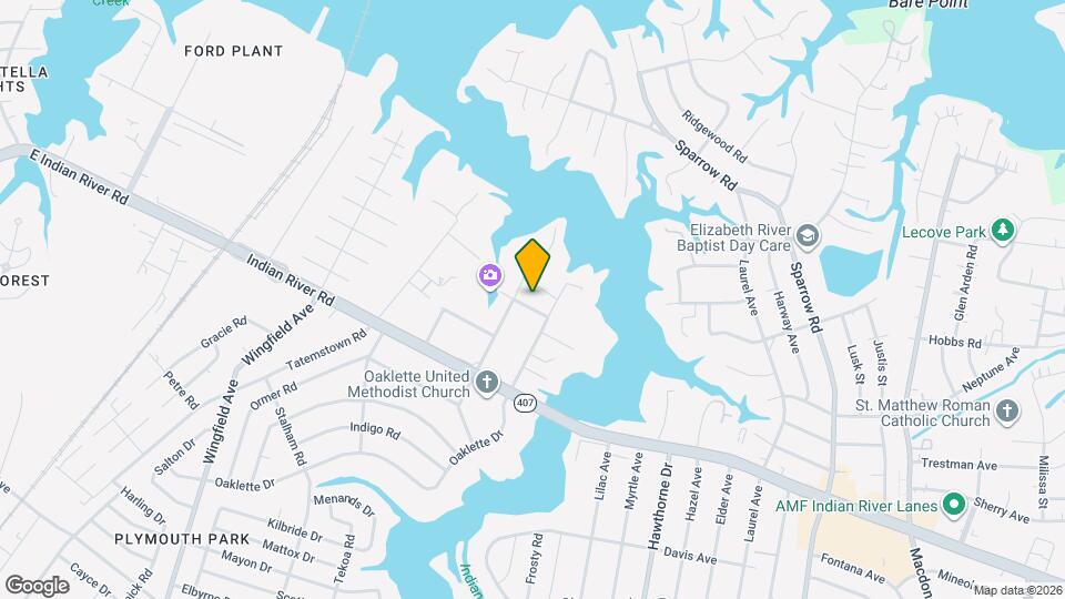 3408 Seneca Ave Map and Location Details