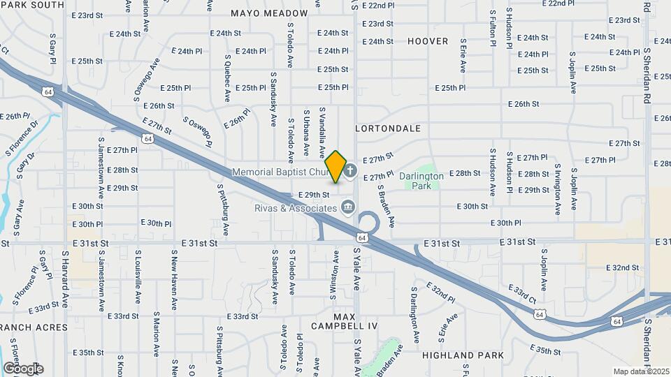 2818 S Winston Ave Map and Location Details