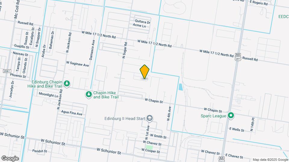 1212 W Sucre Dr Map and Location Details