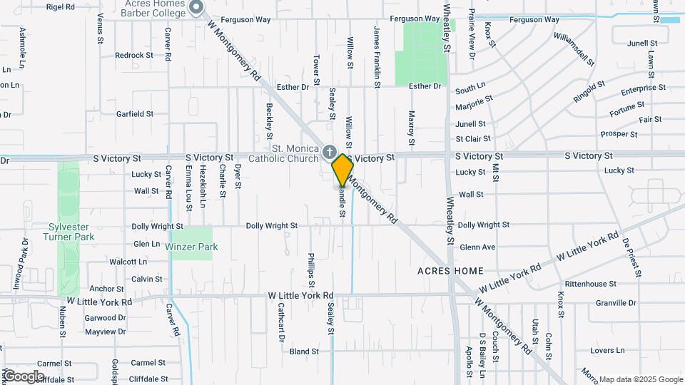 7520 Sandle St Map and Location Details