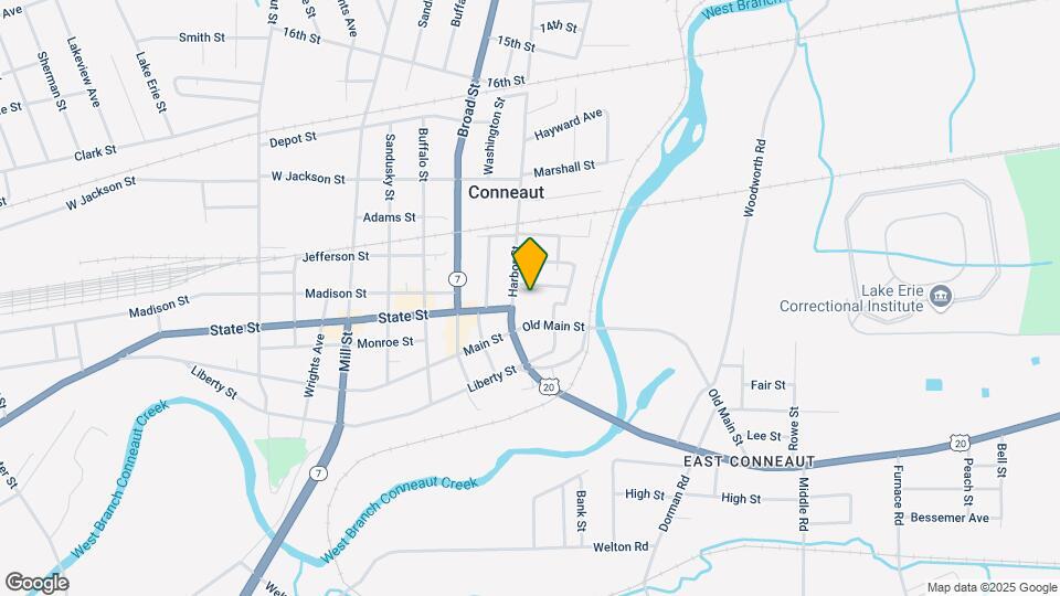 Conneaut Manor Apartments Map and Location Details