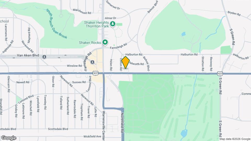 20855 Chagrin Blvd Mapa y Detalles de la Ubicación