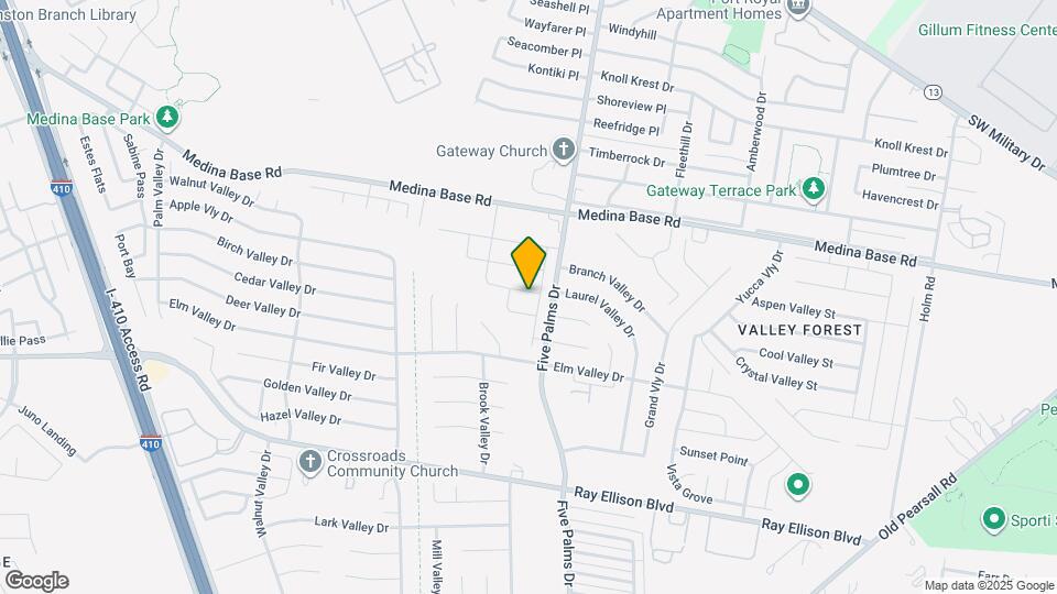 5910 Lady Ln Mapa y Detalles de la Ubicación