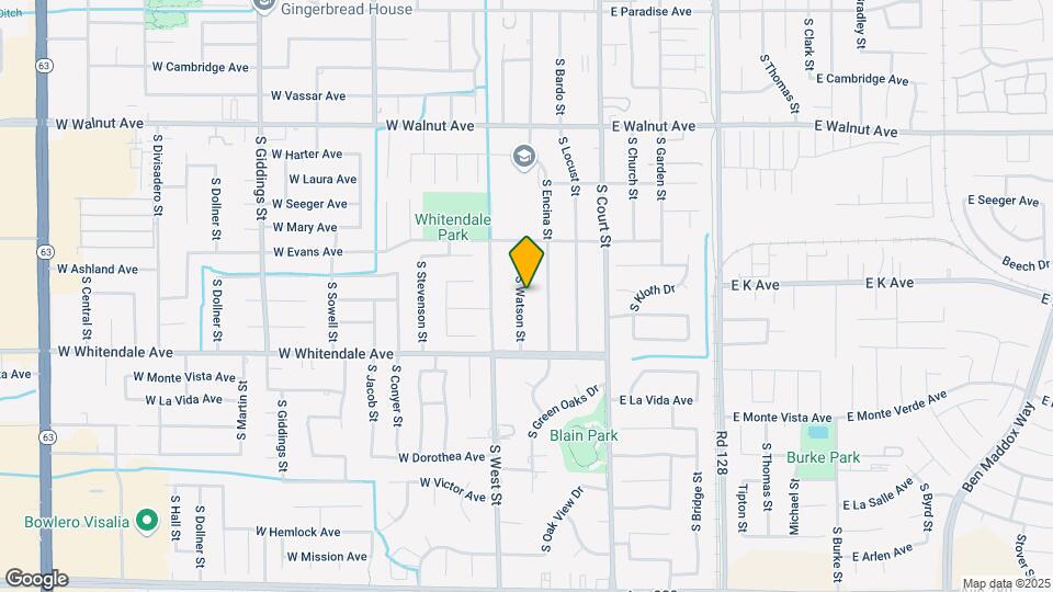2548 S Watson St Map and Location Details