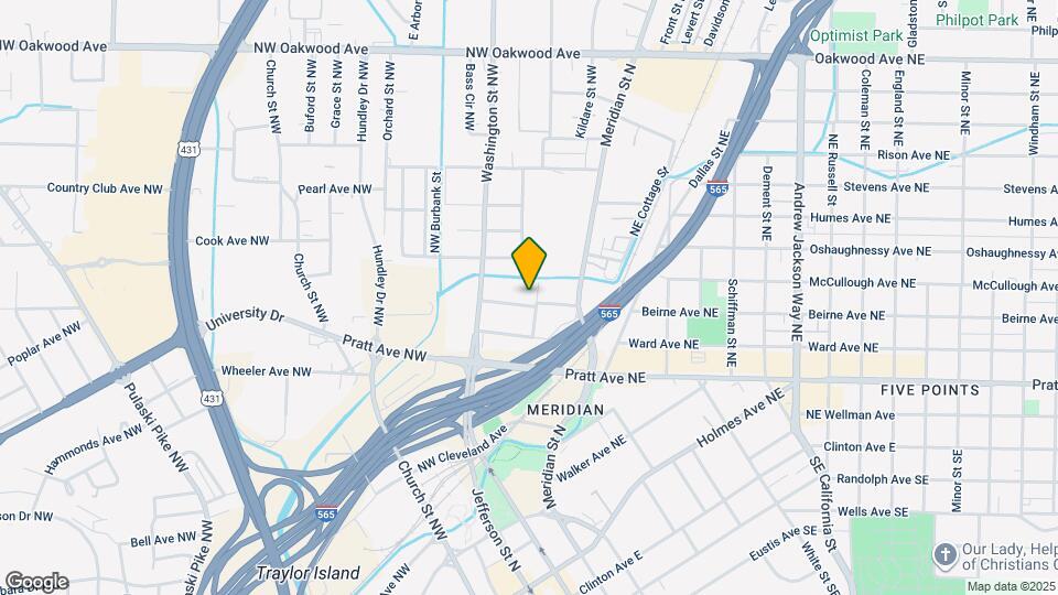 202 Beirne Ave NW Map and Location Details