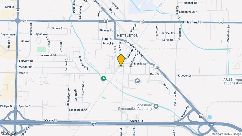 2407 Willow Rd Map and Location Details
