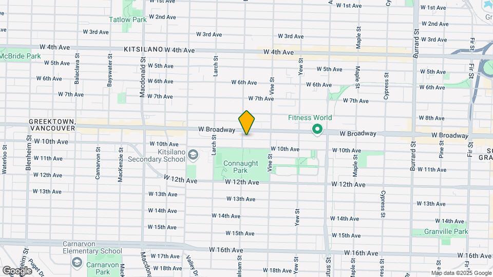 2512 Balsam St Map and Location Details