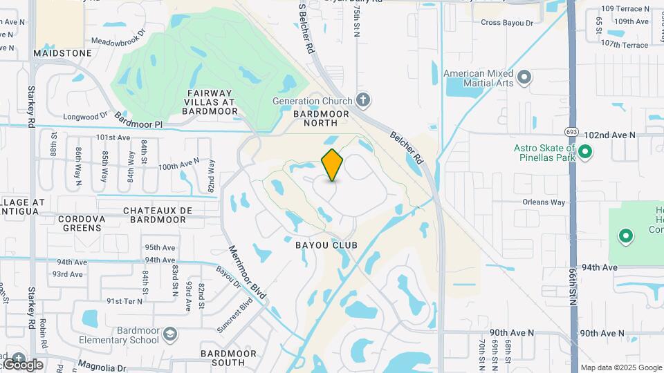 7729 Aralia Way Map and Location Details