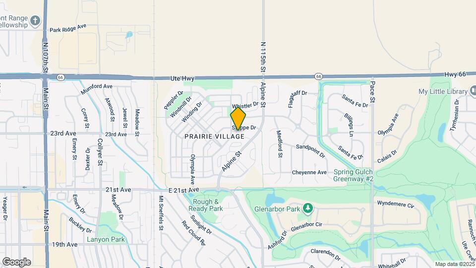 1963 Winding Dr Map and Location Details