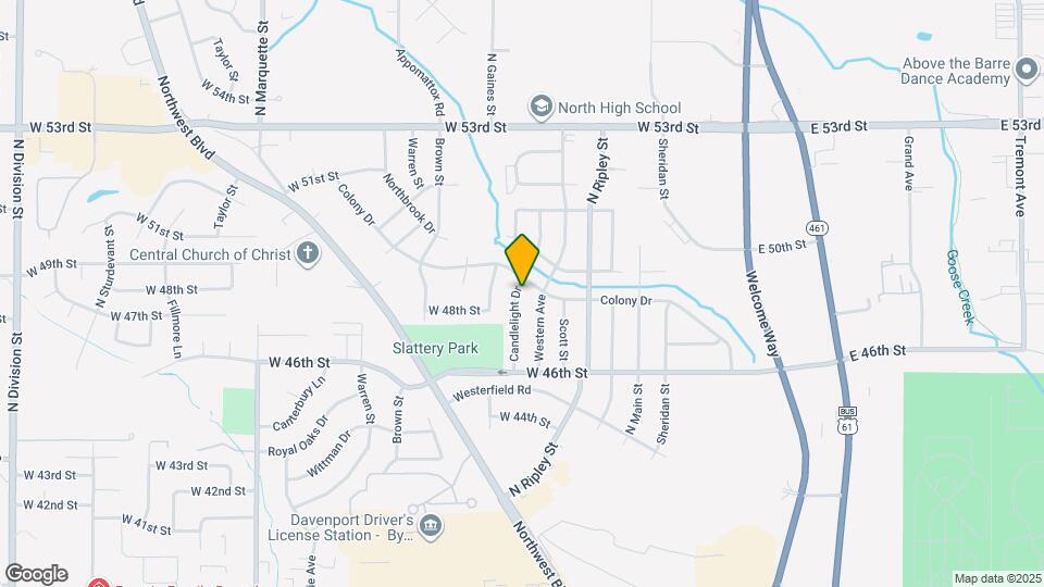 4811 Candlelight Dr Map and Location Details