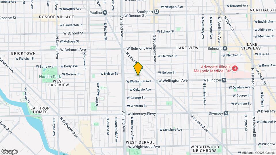 3010 N Greenview Ave, Unit 2 Map and Location Details