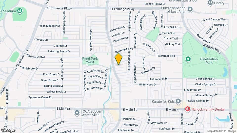 1307 Timbercreek Ct Map and Location Details
