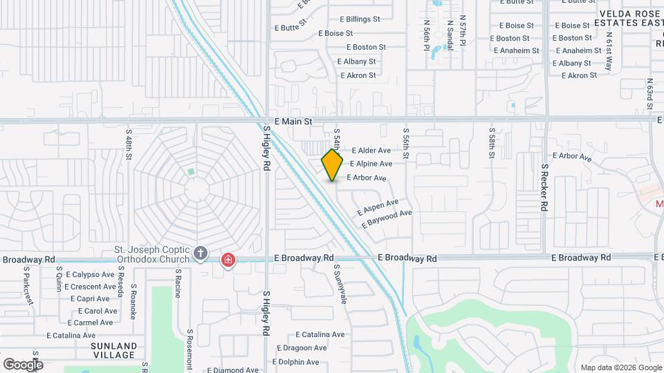 168 S 54th St Map and Location Details