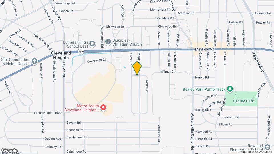 1510 Wood Rd Map and Location Details