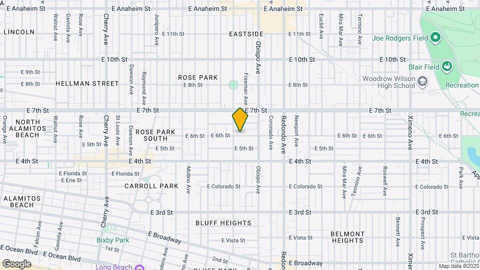 3047 E 6th St, Unit 3047 East 6th Street Map and Location Details