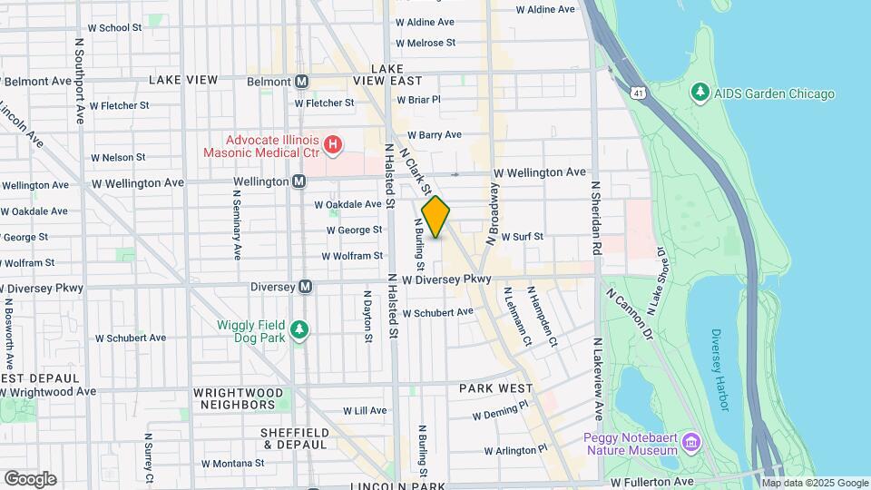 2840 N Orchard St Map and Location Details