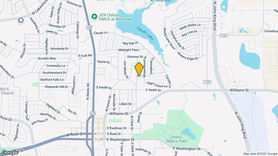 814 Nash St Map and Location Details