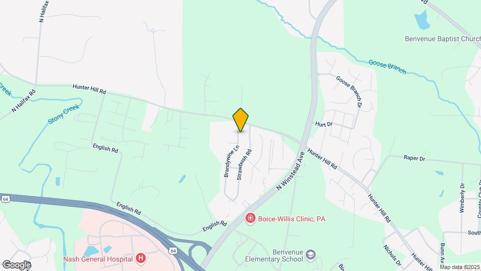 1109 Brandywine Ln Map and Location Details