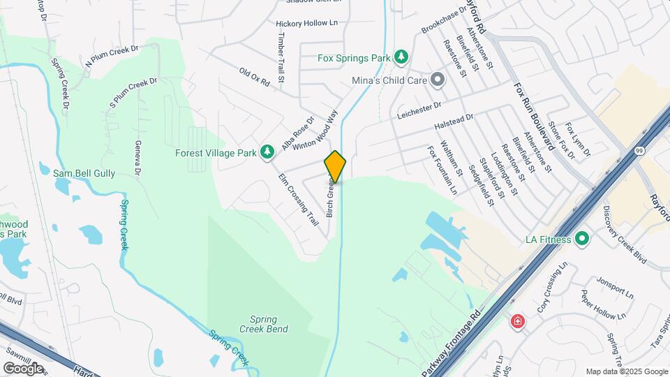 29059 Birch Green Way Mapa y Detalles de la Ubicación