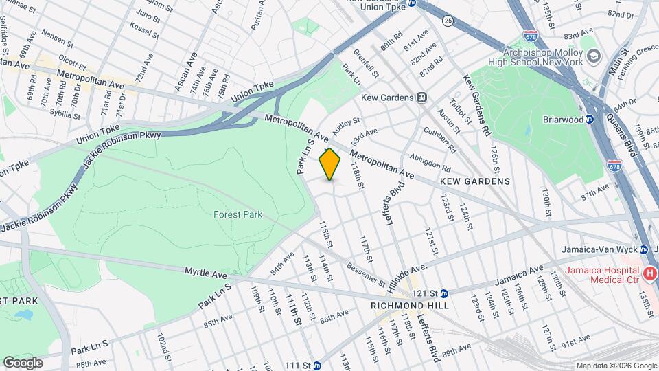 83-34 116th St Map and Location Details