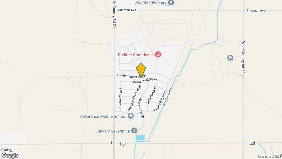 1472 Moraine Valley Dr Map and Location Details