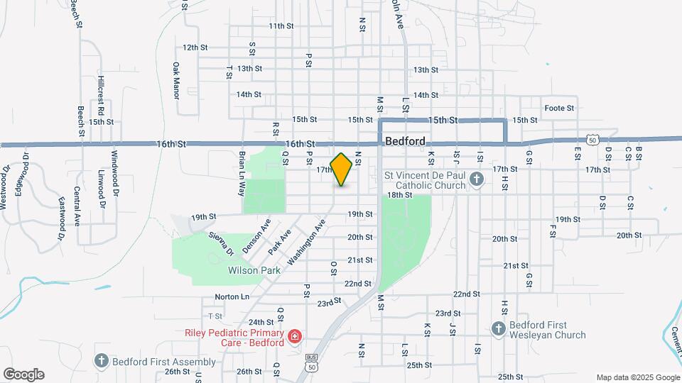1417 18th St Map and Location Details