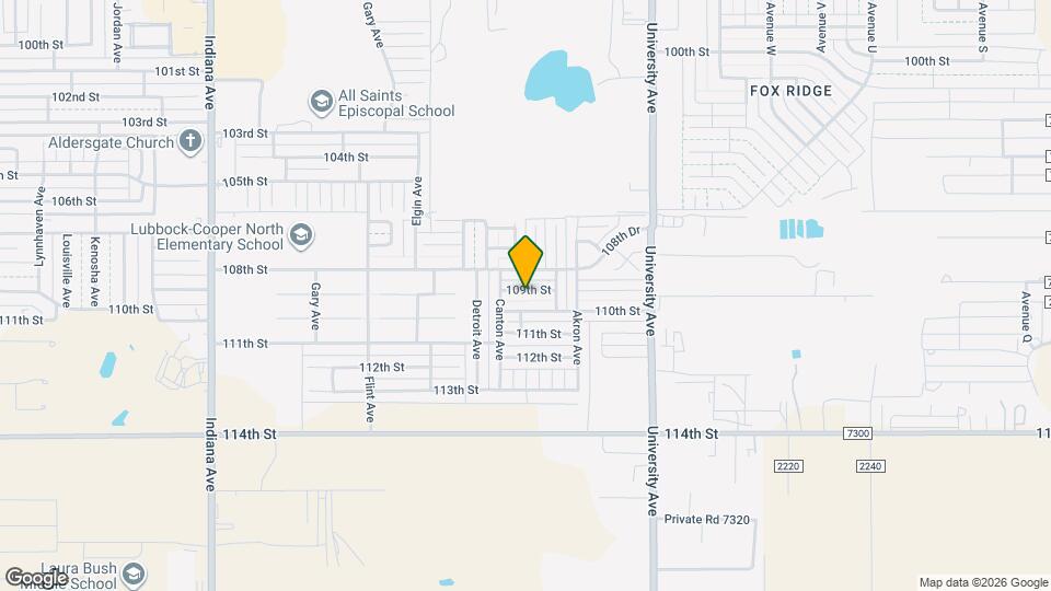 2713 109th St Map and Location Details