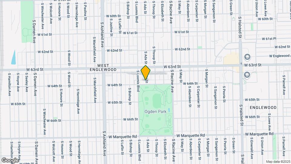 6348-6352 S Ada St Mapa y Detalles de la Ubicación