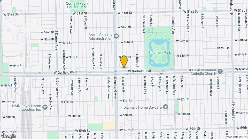 1524 W Garfield Blvd Map and Location Details
