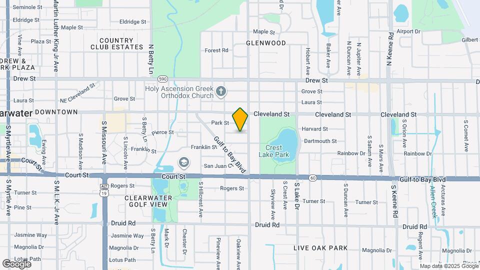 1487 Pierce St Mapa y Detalles de la Ubicación