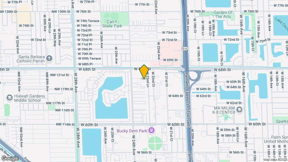 2300 W 66th Pl Mapa y Detalles de la Ubicación