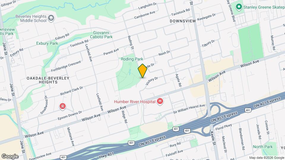 569 Roding St Map and Location Details